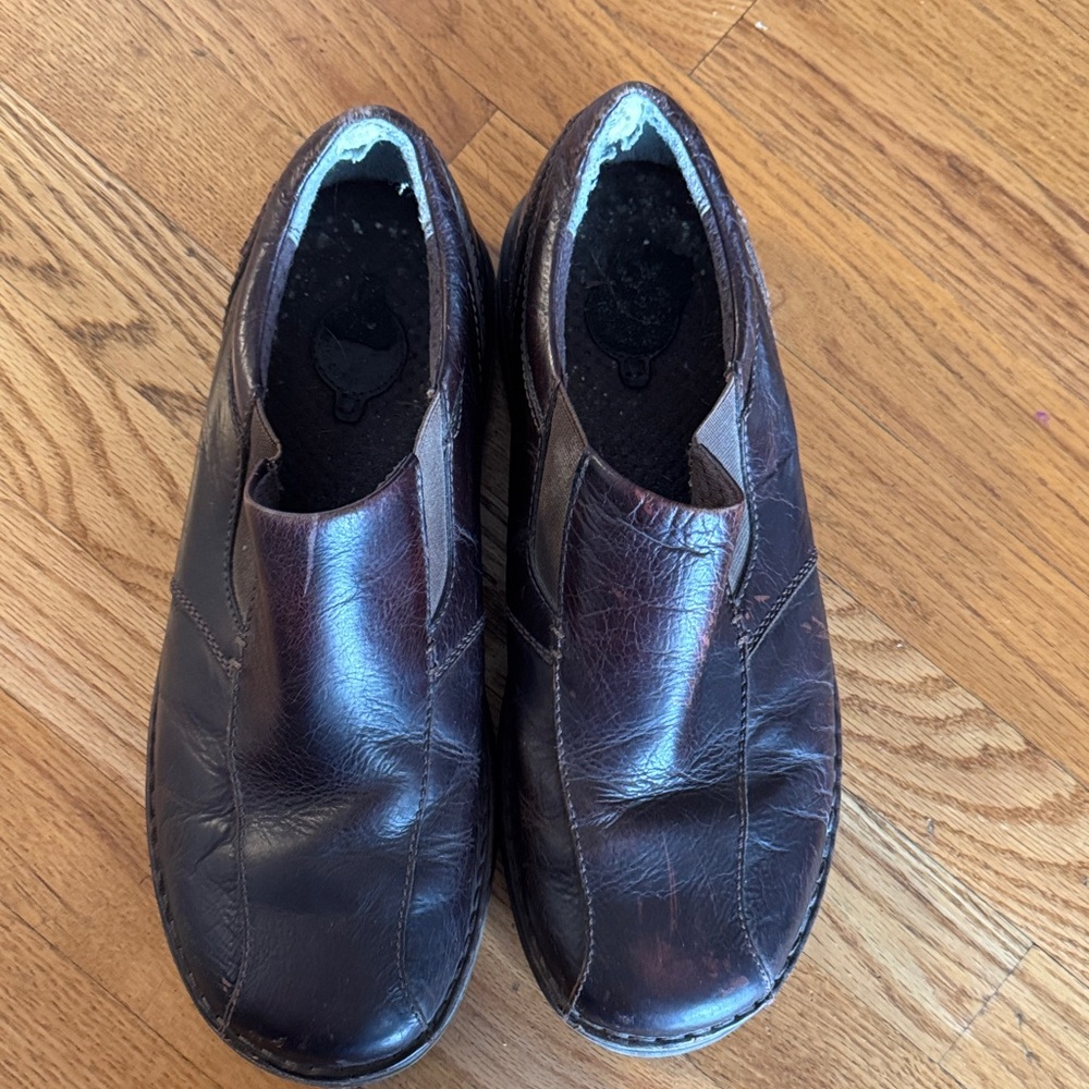 Dr. Martens Dark Brown Leather Slip-Ons - Used - Picture 5 of 9